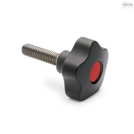 Stainless Steel Threaded Stud, With Cap, VCT.40-SST-p-M8x40-C6